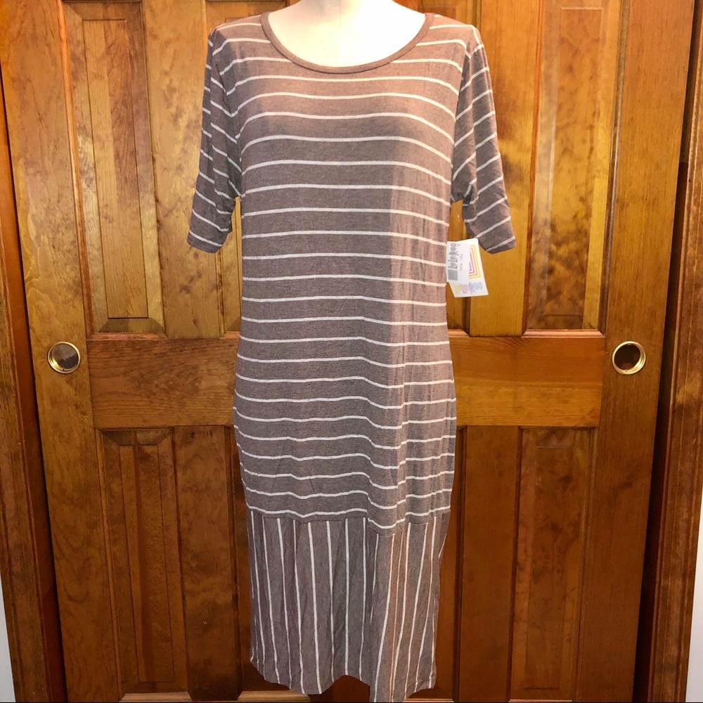 LuLaRoe Julia Dress 2XL